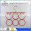 Laundry Wire Hanger Factory in China for Scarf Round Metal Hanger