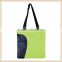 Fashion design high quality nylon tote bag with zipper pocket