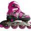 Kids Size Adjustable Inline Skates Flashing Roller Skates XMBT-8806