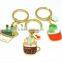 Wholesales Cartoon Metal Keychain / Customized Design Cute Key Chain