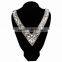 factory direct wholesele Beaded Neckline Applique Collar neck lace collar For Apparel