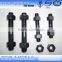 carbon steel special round head bolt and nut