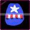 newborn beanie and cape cover America captain cartoon crochet newborn photo props