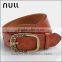 exquisite flower embossed new style wholesale genuine belt