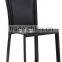 Z621-3 cheap price black leather high back dining chairs