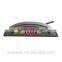 LED display Parking Sensor alarmed by Bi-Bi voice or humamn voice