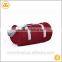 China suppier durable good quality red outdoor cylindrical canvas duffel bag