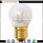 led filament e26 e27 2700k dim , 1w 2w g45 filament led e12