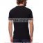 black 95 cotton /5 elastane t-shirt with screen printing manufactory price                        
                                                Quality Choice