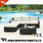 wholesale black sectional sofa for cheap rattan cube garden furniture                        
                                                                                Supplier's Choice