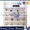 Tailor made Wall mounted Modern wooden shoe store display racks
