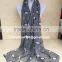 Penguin printed silk scarves