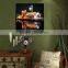 Modern City wall art canvas prints with LED lights