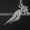 Wedding Silver Crystal Necklace Designs Fashion Bridal Jewelry Necklace Set