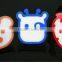 CE GS cow shaped LED AC light sensor living room night lamp