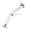Flap door stay fittings with centre joint