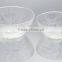 Clear Rose Glass Bowl