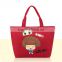 Mommy bag canvas tote bags felmale casual printing cat pattern handbag for wholesale