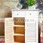 Modern indoor wood furniture cheap shoes cabinet with high quality