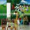 (L00136)vinyl peel and stick fabric backed vinyl plastic wall mural