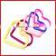 2015 fashion style silicone elastic hair band for girls