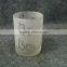 Frosted Glass Candle Holder