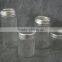 4pcs Set Glass Storage Mason Jar With Silver Lid
