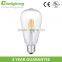 Clear Glass ST64 Dimmable Led Filament Bulbs 5W E27/E26 Led Lighting