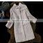 2016/2017 fashion formal fur coat with long size for women/special sheared design fur coat KZ160080
