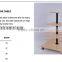 Four Tiered Rectangle Retail Clothing Display Table