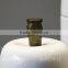 Modern age decorative white ceramic storage jars