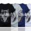 Custom Short Sleeve bulk Blank Plain White 100% Cotton T Shirt with low moq and cheap price