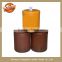 13091 Classical style genuine leather dice cup