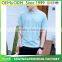 Wholesale new design men's summer 100% cotton short sleeve plain t shirt