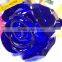 Cheap Blue Rose Flower Crystal Wedding Door Gift