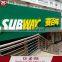 Factory direct sale led channel letter store signboard outdoor light sign