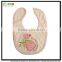 BKD plain cotton cartoon baby bibs factory supplier