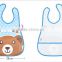 lovely design water proof with big pocket baby bibs