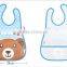 lovely design water proof with big pocket baby bibs