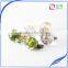 20mm handmade clear transparent natural dried adiantum pedatum resin ball with wish pendant jewelry for gifts