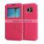 China factory OEM/ODM pu flip leather phone case for alcatel one touch flash OT-6240D