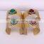Fashion Metal Brass Gold Electroplated Bangles, Malaysian Jade Gem stone Bangles, with Pave Crystal Druzy Bangle