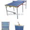 Foldable suitcase table Tennis indoor game table , mini table tennis