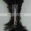 New black ostrich feather headdress hair accessories