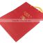 Custom fashionable paper shopping bag/ paper shopping bag with ribbon/ paper shopping bag with ribbon handle wholesale