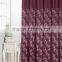 Printed Microfiber Shower Curtain Flower Design Fabric