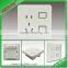 Wifi smart switch socket with light 5pin wall socket