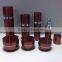 Popular taper shape acrylic cosmetic lotion bottles, empty lotion bottles for personal care
