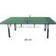 Cheap green Outdoor Folded Portable Table Tennis Table/Pingpong Table