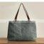 Hot sell leisure jute shopping lady handbag